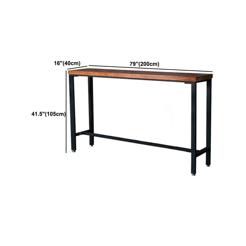rectangle-solid-wood-bar-table-set-industrial-1-5-6-pieces-counter
