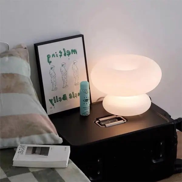 Mushroom Donut Bauhaus Table Lamp S9