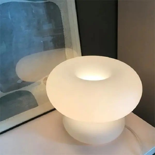 Mushroom Donut Bauhaus Table Lamp S9