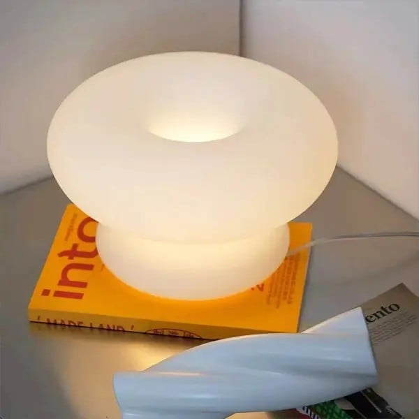 Mushroom Donut Bauhaus Table Lamp S9