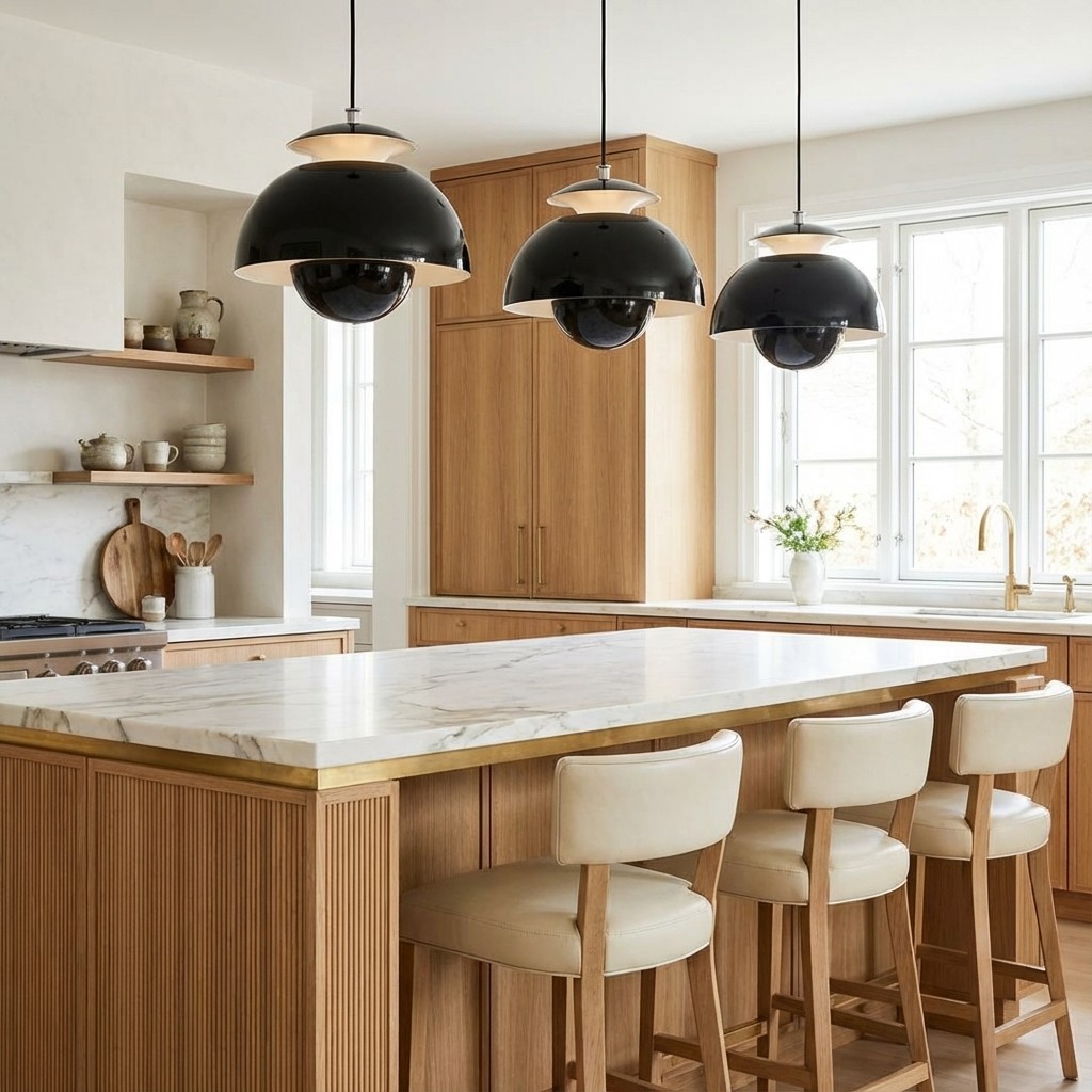 Orin Nordic Flower Bud Pendant Light | Sculptural Design | Metal