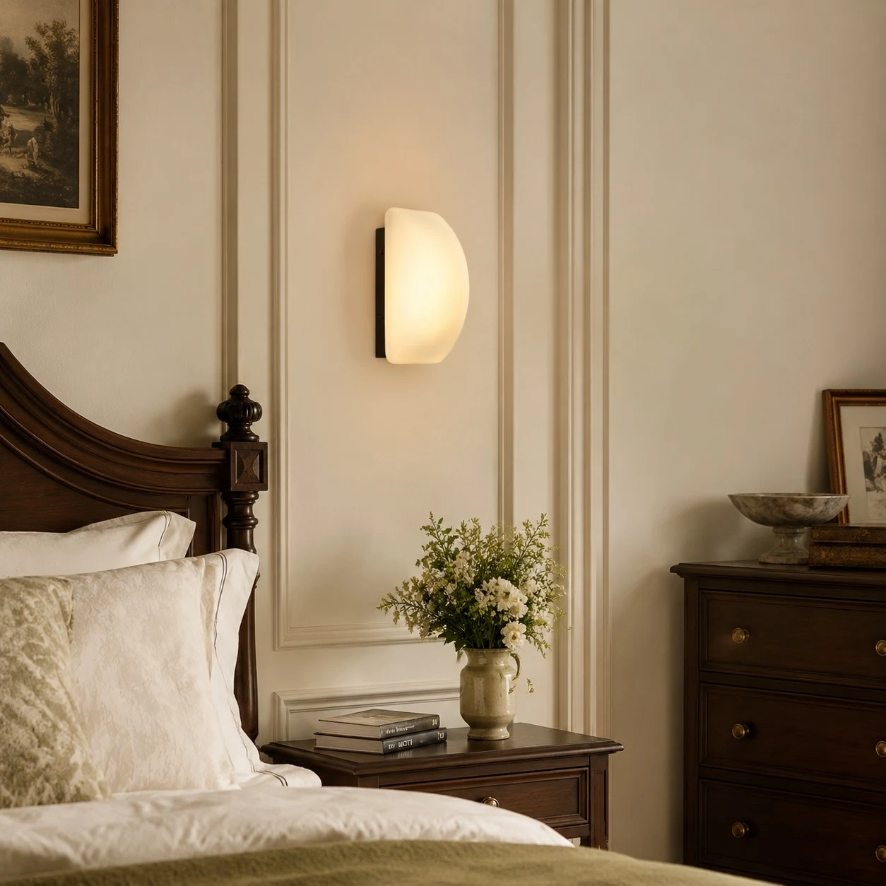 Bedside installation scene