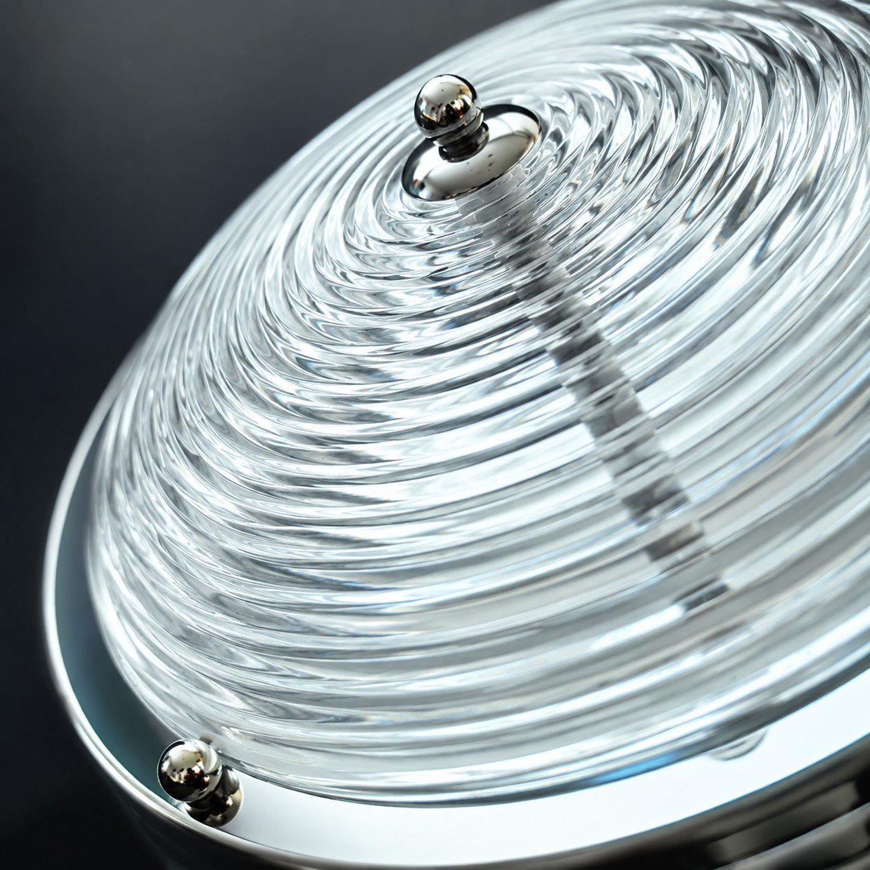 rippled glass detail