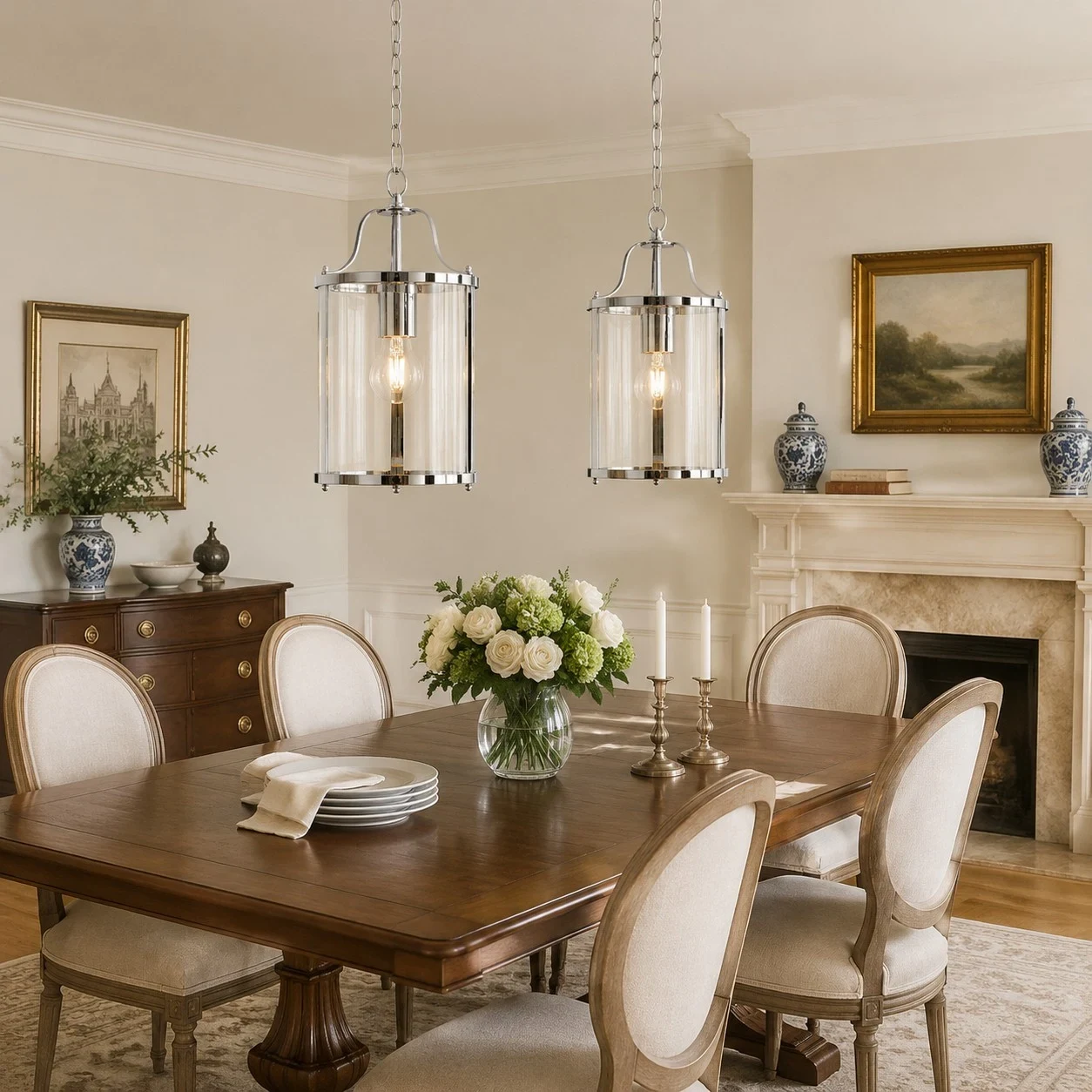Pendant lamp scene