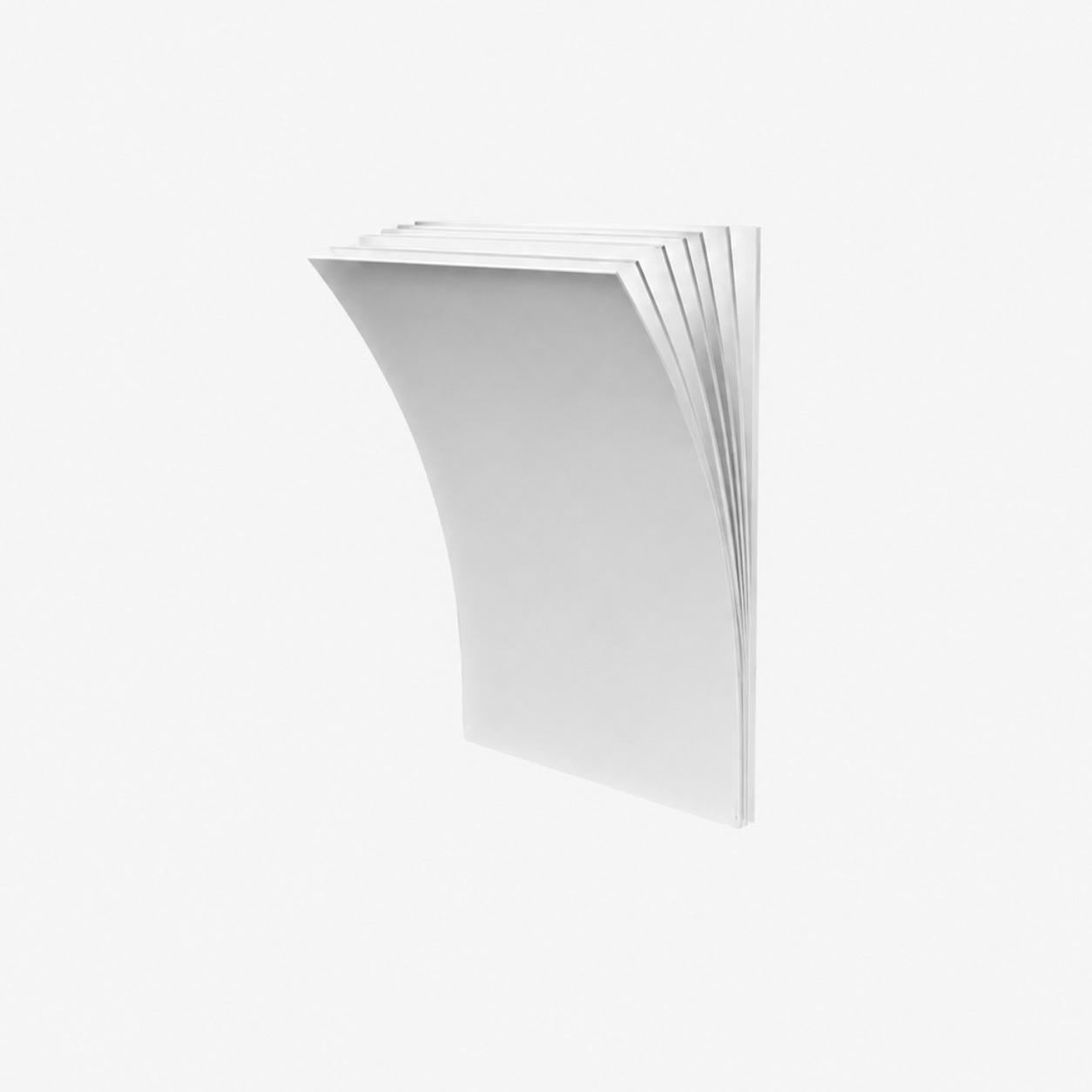 Curved LED Wall Sconce 2