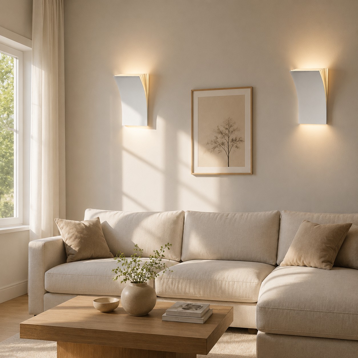 Curved LED Wall Sconce 5