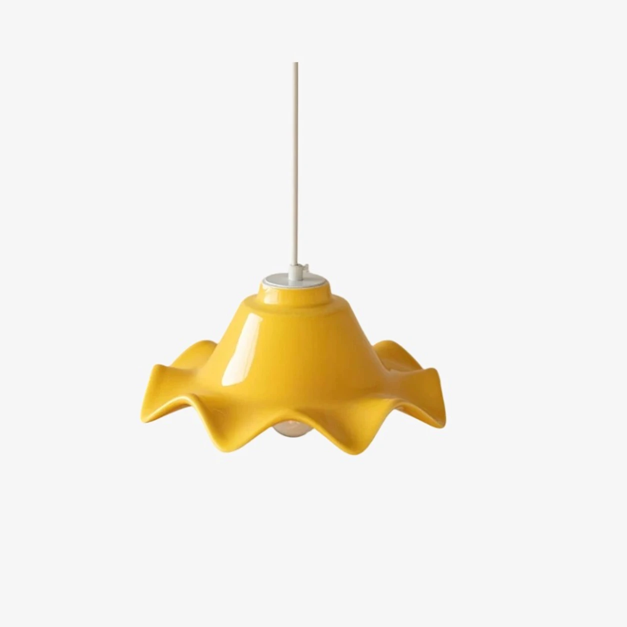 Ceramic pendant D style - 24.5 cm / 9.6 in